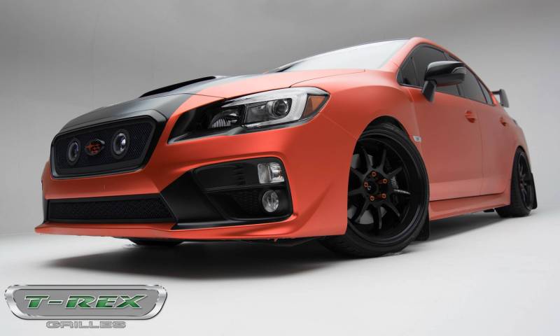 T-Rex 2015-2017 Subaru Impreza WRX Upper Class Mesh Grille 1 Pc Black Insert Lights Not Included Uses Factory Fog Lights 51982