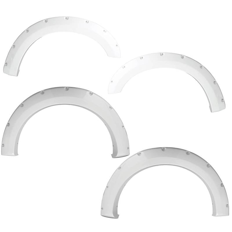 Smittybilt 2017-2018 Ford F250 F350 Super Duty CRL Match M1 Fender Flares Oxford White 17396-Z1