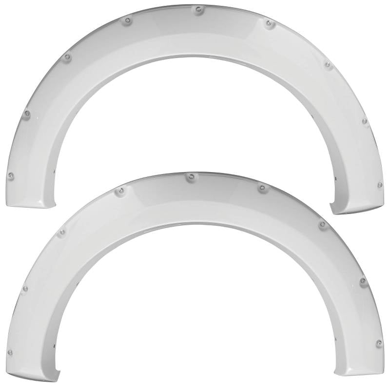 Smittybilt 2017-2018 Ford F250 F350 Super Duty CRL Match M1 Fender Flares Oxford White 17396-Z1