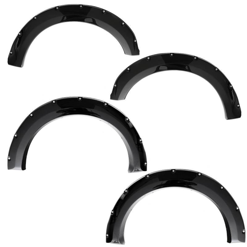 Smittybilt 2018-2021 Ford F150 CRL Match M1 Fender Flares Shadow Black 17397-G1