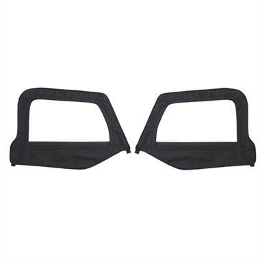 Smittybilt 1997-2006 Jeep Wrangler TJ Soft Top Door Skins Only Black Diamond 89735