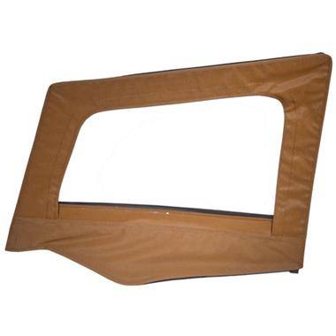 Smittybilt 1987-1995 Jeep Wrangler YJ Soft Top Door Skin With Frame Driver Side Denim Spice 89417