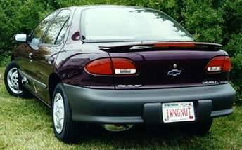 Razzi 1995-2005 Chevrolet Cavalier Unpainted Flush W/Led OE STYLE Spoilers 11L2