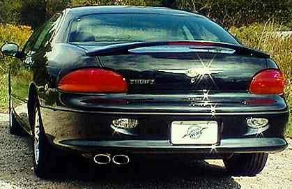 Razzi 1998-2002 Lincoln Continental 1998-2003 Chrysler Concorde 1998-2004 Volvo C70 1999-2002 Chrysler LHS Custom ABS Spoilers 73L