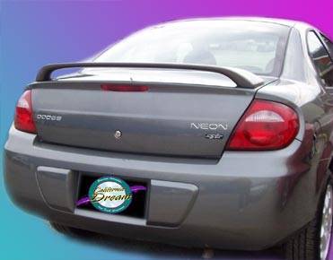 Razzi 2000-2001 Pontiac Neon 2000-2005 Dodge Neon 2004-2009 Mazda 3 2008-2019 Mitsubishi Lancer Custom ABS Spoilers 442N