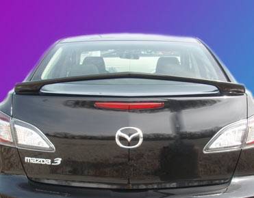 Razzi 2010-2013 Mazda 3 Unpainted Custom ABS Spoilers 910N