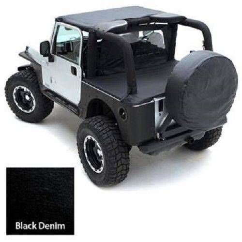 Smittybilt 1997-2006 Jeep Wrangler TJ Rubicon Black Cover Kit JPCVRPKG1
