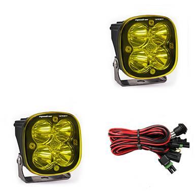Sport Pair Amber LED Spot - Auto Parts Toys
