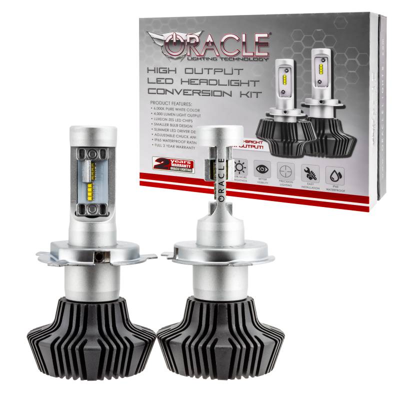 ORACLE Universal H4 4,000 Lumen LED Headlight Bulbs Pair 5231-001