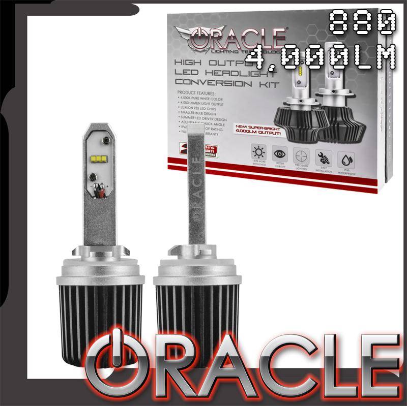 Oracle Lighting 880 4,000 Lumen LED Fog Light Bulbs Pair 5246-001