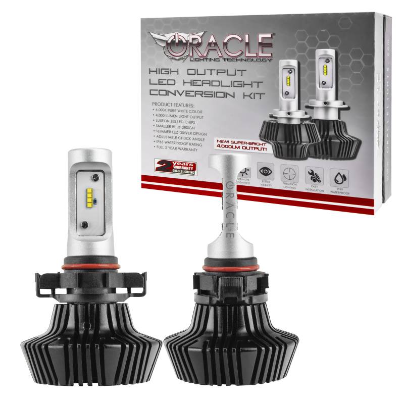 Oracle Lighting PSX24W/2504 4,000 Lumen LED Headlight Bulbs Pair 5245-001