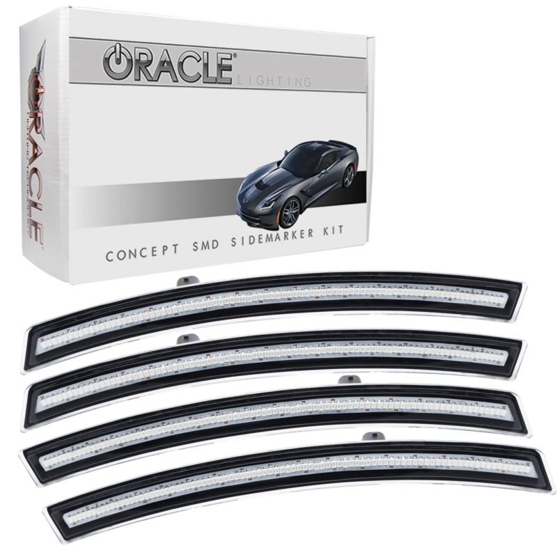 Oracle Lighting 2014-2019 Chevrolet Corvette C7 Concept Sidemarker Set Clear 2392-019