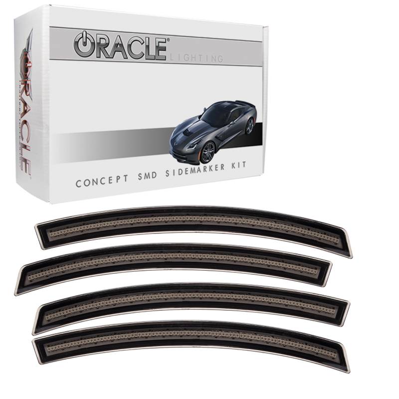 Oracle Lighting 2014-2019 Chevrolet Corvette C7 Concept Sidemarker Set Tinted 2392-020