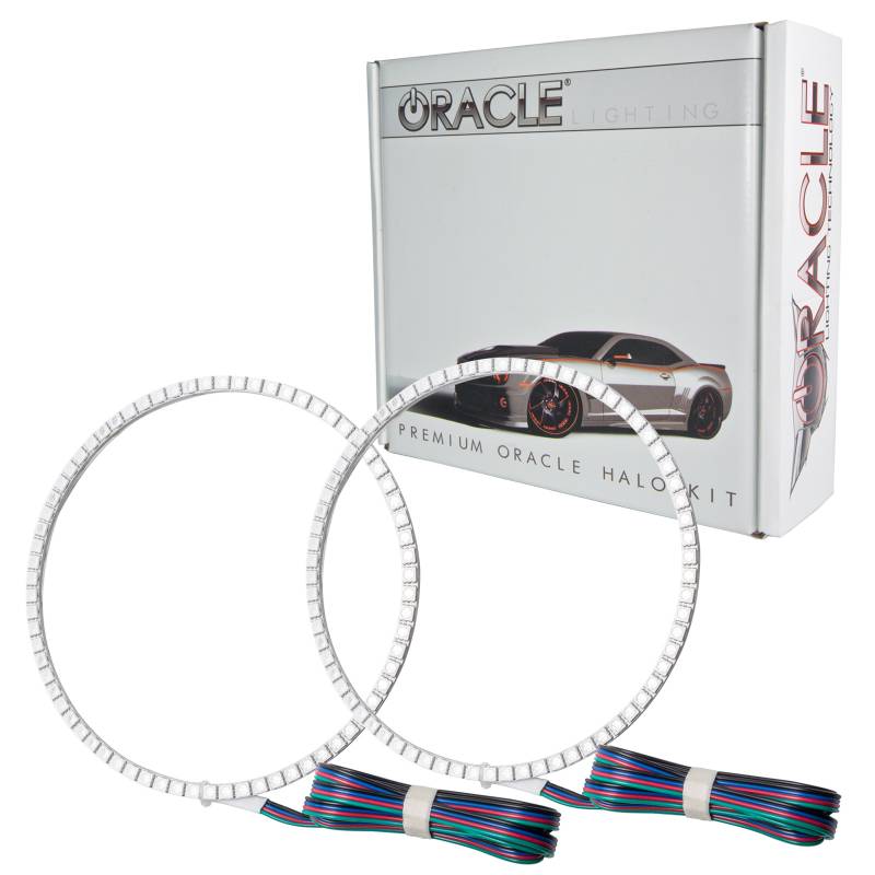 Oracle Lighting 2010-2012 Ford Mustang LED Fog Halo Kit V6 Grill Fogs 1223-333