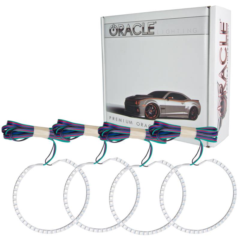 Oracle Lighting 2014-2015 Chevrolet Camaro Non-RS ColorSHIFT Dual Halo Kit Round Style 2387-330