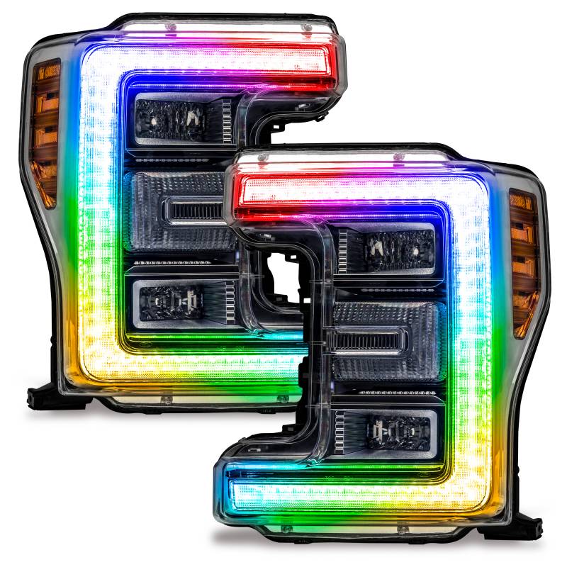 Oracle Lighting 2017-2019 Ford F-250 F-350 Super duty LED ColorSHIFT DRL Upgrade Kit 2522-330
