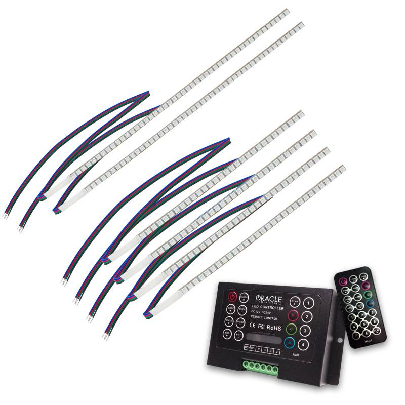 Oracle Lighting 2017-2019 Ford F-250 F-350 Super Duty LED ColorSHIFT DRL Upgrade Kit 2522-333