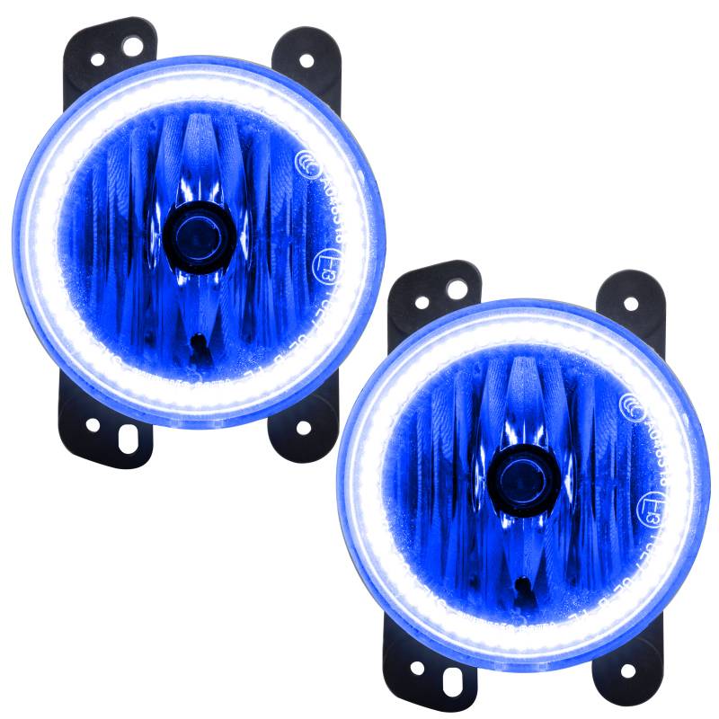 Oracle Lighting 2007-2009 Jeep Wrangler JK SMD Halo Fog Lights 7080-002