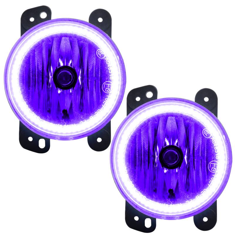 Oracle Lighting 2007-2009 Jeep Wrangler JK SMD Halo Fog Lights 7080-007