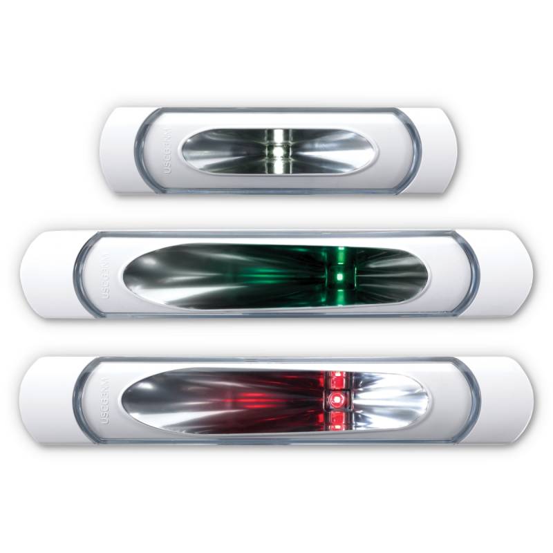 J.W Speakers 450 12V 24V LED Navigation Light Port Red 230681