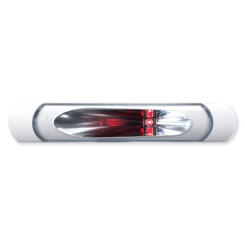 J.W Speakers 450 12V 24V LED Navigation Light Port Red 230681