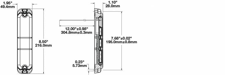 J.W Speakers 281 12V ARW LED Multi Function Light 338061