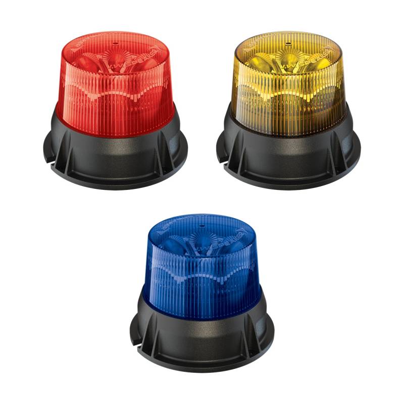 J.W Speakers 406 12V 80V LED Strobe Light Amber 646501