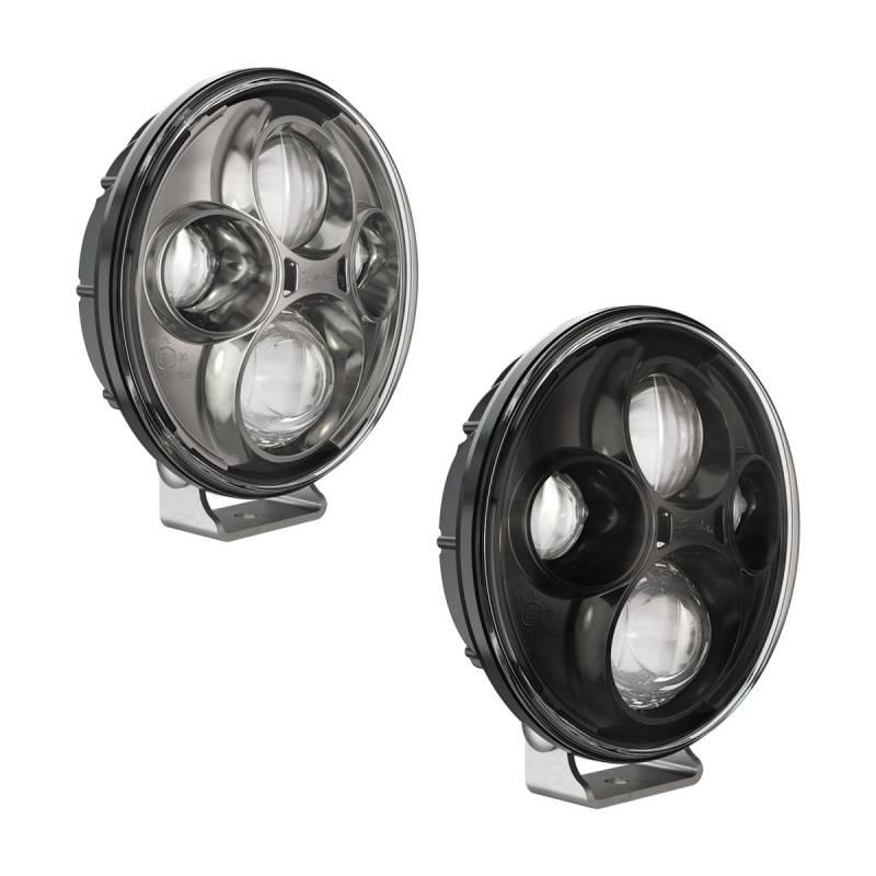 J.W Speakers TS4000 12V 24V ECE LED High Beam Light with Chrome Inner Bezel 551121