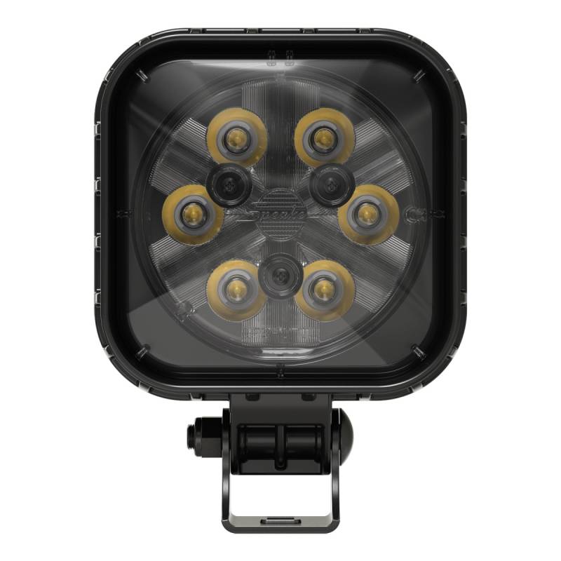 J.W Speakers 832T 12V 24V Worklamp Black Square Trap Beam LED Light 1300171