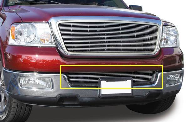 T-Rex 2004-2008 Ford F150 2005-2008 Lincoln Mark LT Bumper Billet Grille Insert Polished 25552