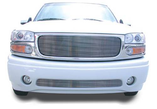 T-Rex 2000-2006 GMC Yukon 1999-2006 GMC Sierra 1999 GMC C1500 C2500 C3500 K1500 K2500 Billet Grille Insert Polished 20175