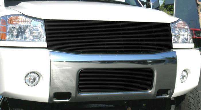 T-Rex 2004-2007 Nissan Armada 2004-2014 Titan Billet Grille Insert 1 Pc Black 20780B