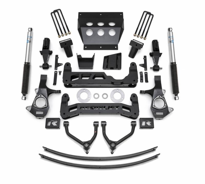Readylift 2014-2018 Chevrolet Silverado GMC Sierra 1500 9'' Big Lift Kit for Aluminum OE Upper Control Arms with Bilstein Shocks 44-3490