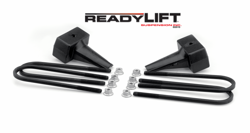 Readylift 1999-2010 Ford F250 F350 F450 RWD 4WD 4'' 1 Piece Drive Shaft Rear Block Kit 66-2094