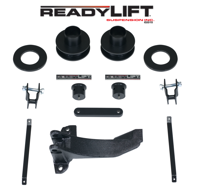 ReadyLIFT 2005-2007 Ford F250 F350 F450 Super Duty 2.5'' Front Leveling Kit with Track Bar Bracket 66-2515