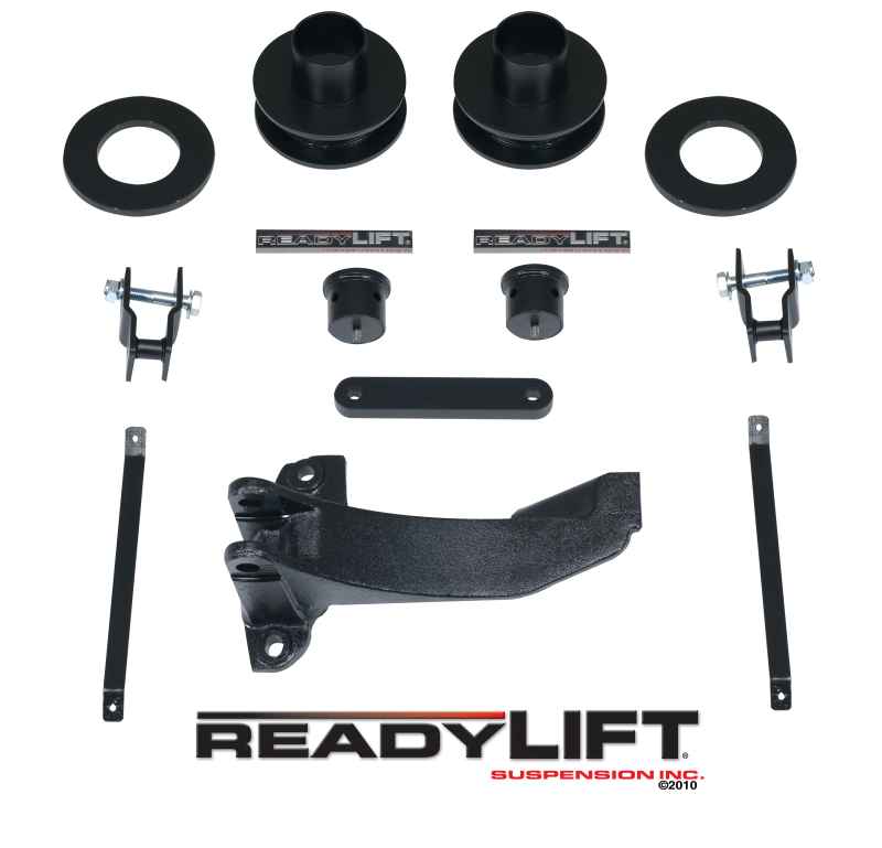 Readylift 2008-2010 Ford F250 F350 F450 F550 SuperDuty 2.5'' Front Leveling Kit with Track Bar Bracket 66-2516