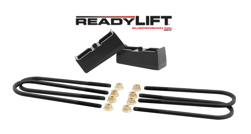 Readylift 2000-2018 Chevrolet Silverado GMC Sierra 2500HD 3500HD 2'' Rear Block Kit 66-3052