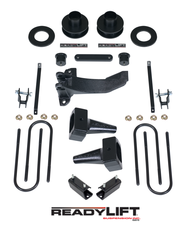 Readylift 2011-2016 FORD F250 F350 Super Duty  2.5'' SST Lift Kit with 5'' Rear Tapered Blocks 69-2511TP