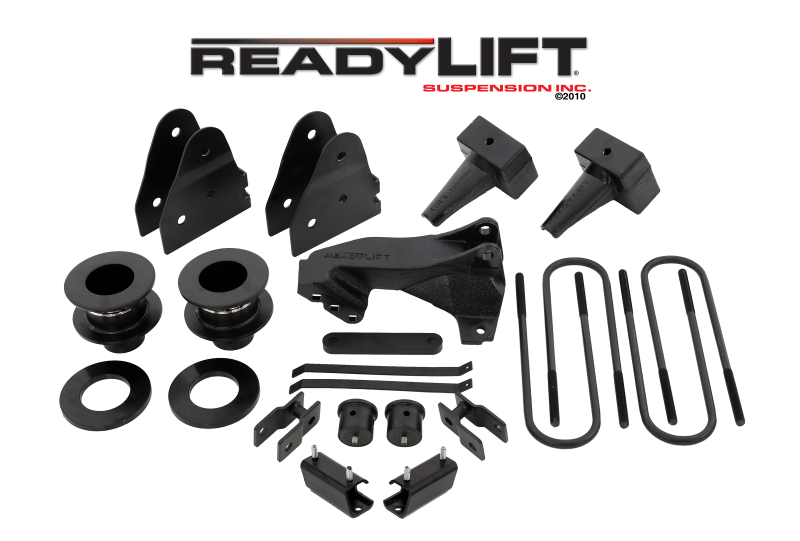 Readylift 2011-2016 FORD F250 F350 Super Duty 2.5'' SST Lift Kit with 4'' Rear Blocks 1 pc Drive Shaft 69-2524