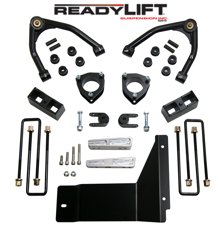 Readylift 2007-2013 Chevrolet Silverado GMC Sierra 1500 4'' Front with 1.75'' Rear SST Lift Kit 69-3485