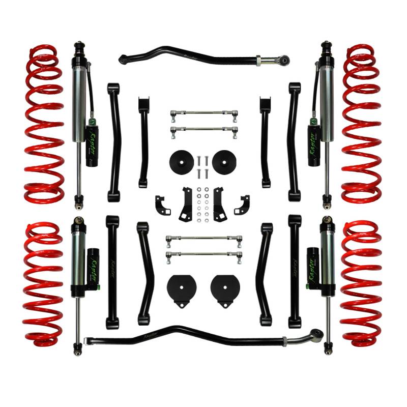 Raptor Series 2007-2018 Jeep Wrangler JK 2.5" Suspension Lift Kit Stage 5 KJK255