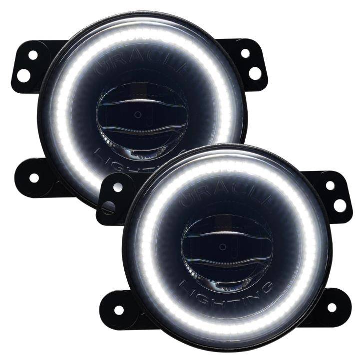 Oracle Lighting Jeep Wrangler JK JL JT High Performance 20W LED Fog Lights 5846-001