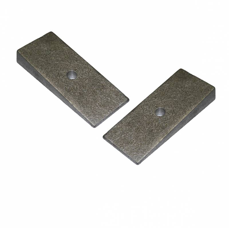 SUPERLIFT Axle Shims Alum 6 Degree Pr Over Axle 006