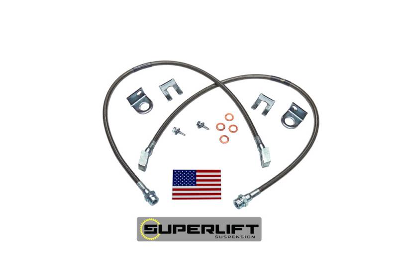 SUPERLIFT 1976-1986 Jeep  Cj5 Cj7 1981-1985 Jeep Scrambler Brk Hose Rr 3 Inch Each 91400