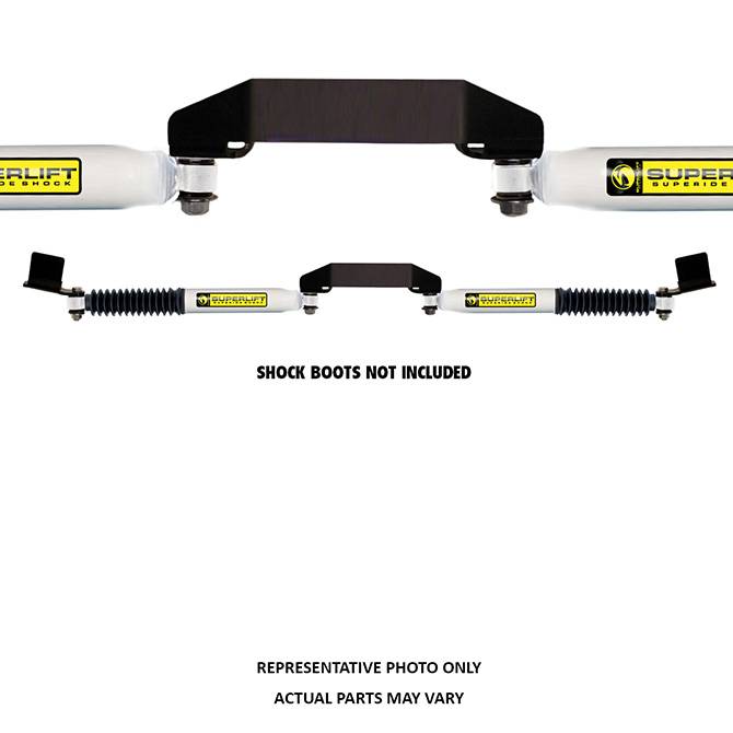 SUPERLIFT 2000-2004 Ford F-250 F-350 Super Duty 1999 F-250 Dual Steering Stabilizer Kit 92625