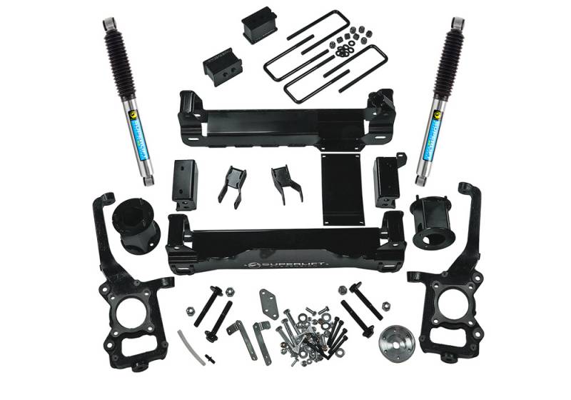SUPERLIFT 2009-2014 Ford F-150 Lift Kit 6 Inch With Bilstein Rear Shocks K179B