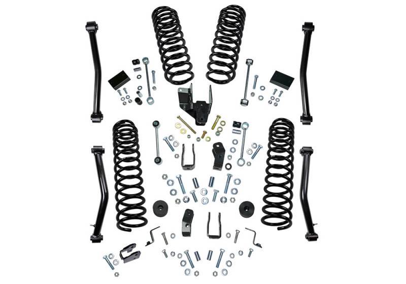 SUPERLIFT 2018-2022 Jeep Wrangler JL JLU 4Dr 4WD 4 Inch Dual Rate Coil Spring Lift Kit K184