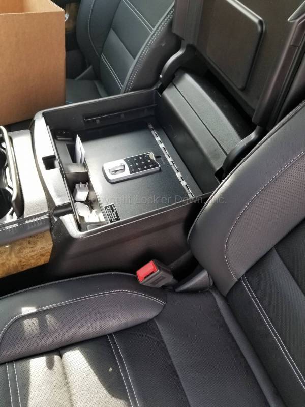 Lock'er Down 2015-2019 Chevrolet Suburban Tahoe GMC Yukon Model EXxtreme Console Safe LD2042EX