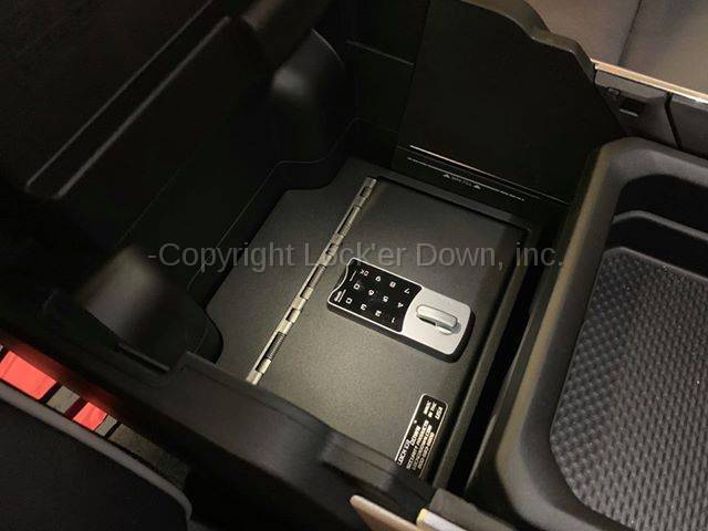 Lock'er Down 2019-2021 Dodge Ram Except Classic Model Lower Profile To Fit The Longhorn & Limited Only Inc Console Safe LD2078