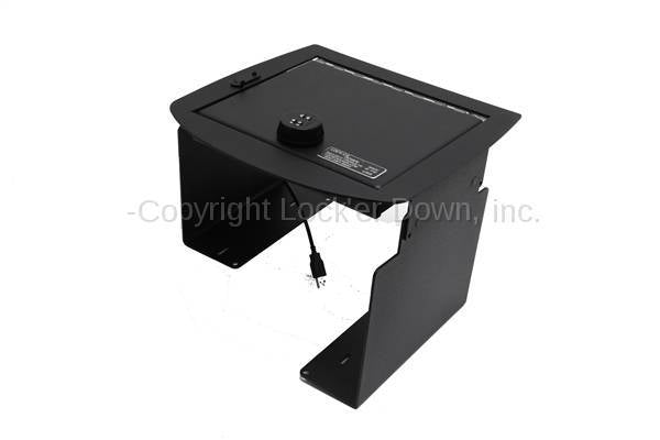 Lock'er Down 2007-2014 Chevrolet Silverado Suburban Tahoe GMC Sierra Yukon Yukon XL Console Safe LD2011E